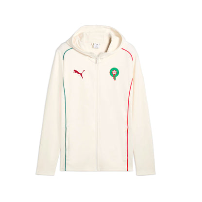 HOODIE ZIPPÉ BLANC 2025 - MAROC