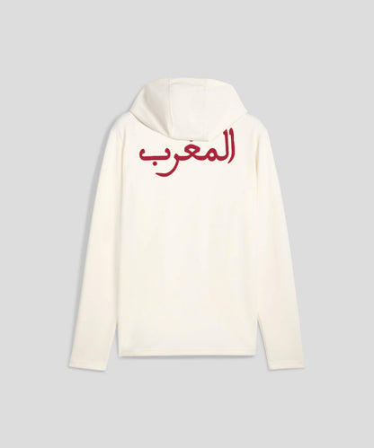 HOODIE ZIPPÉ BLANC 2025 - MAROC